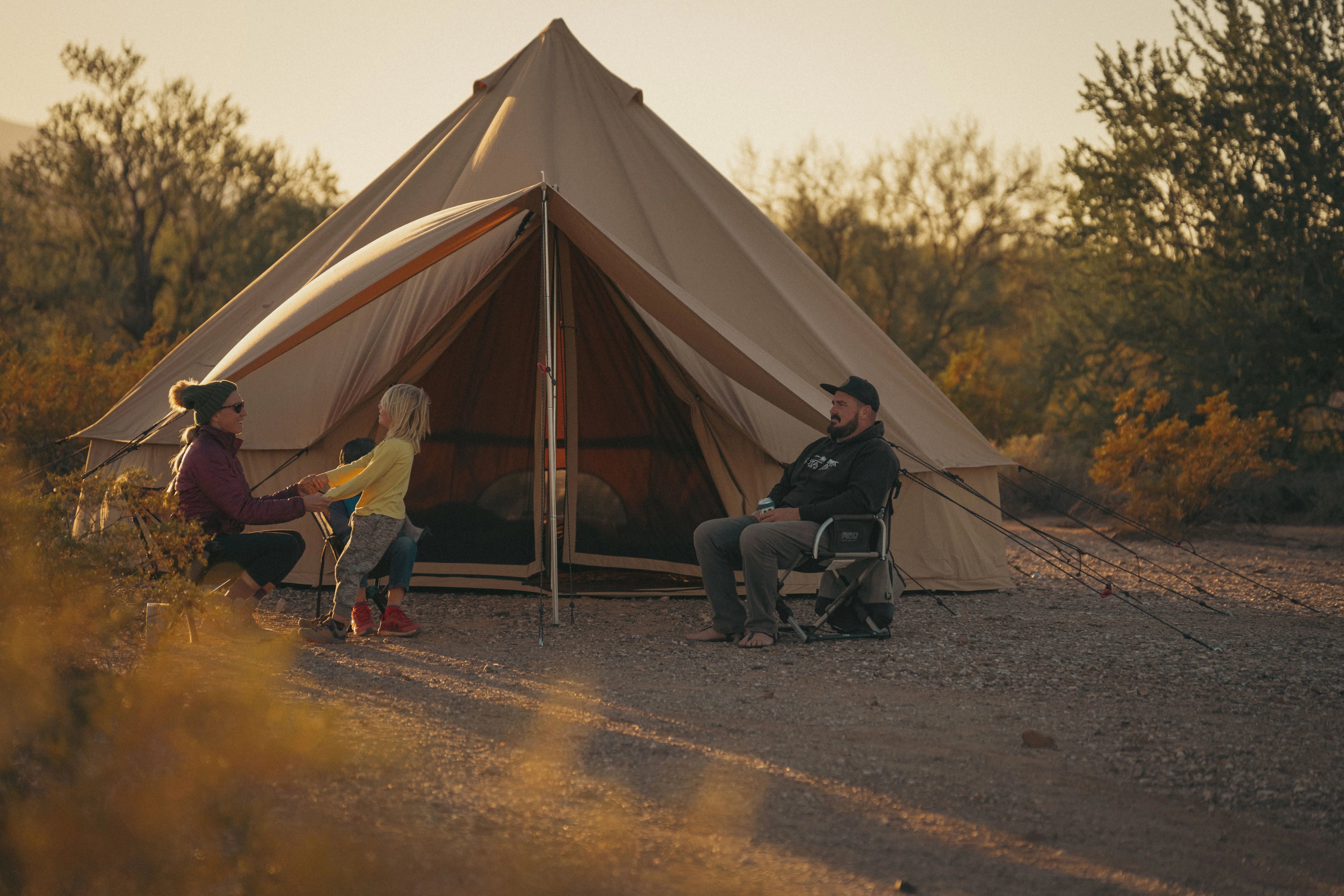 White Duck Avalon Awning for Bell tent