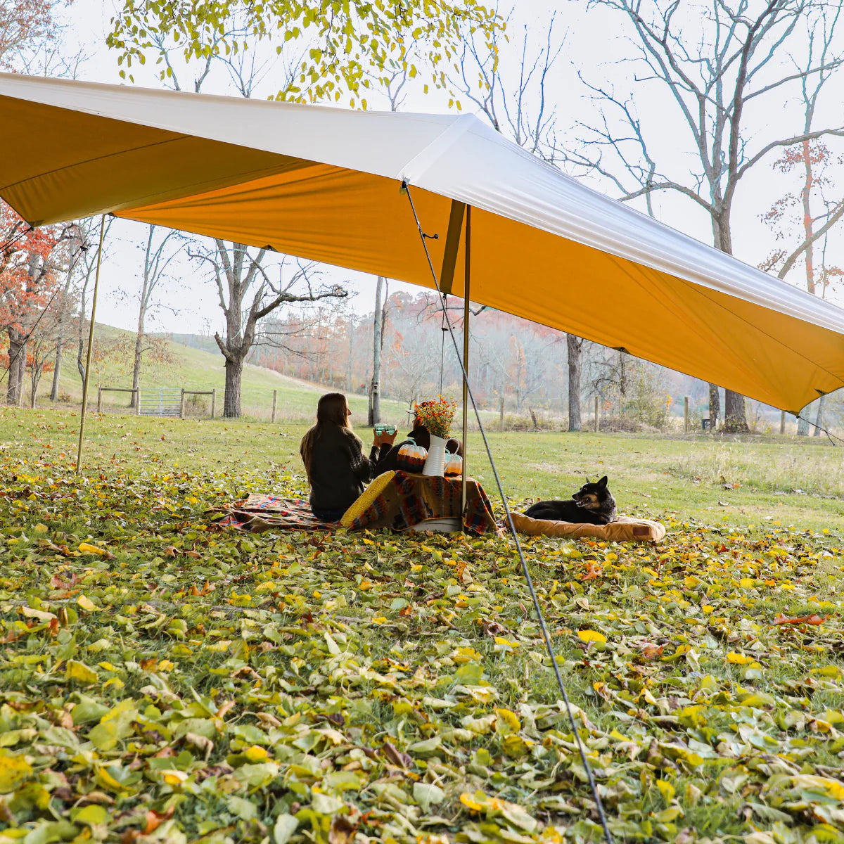 White Duck Sunshade Tarp