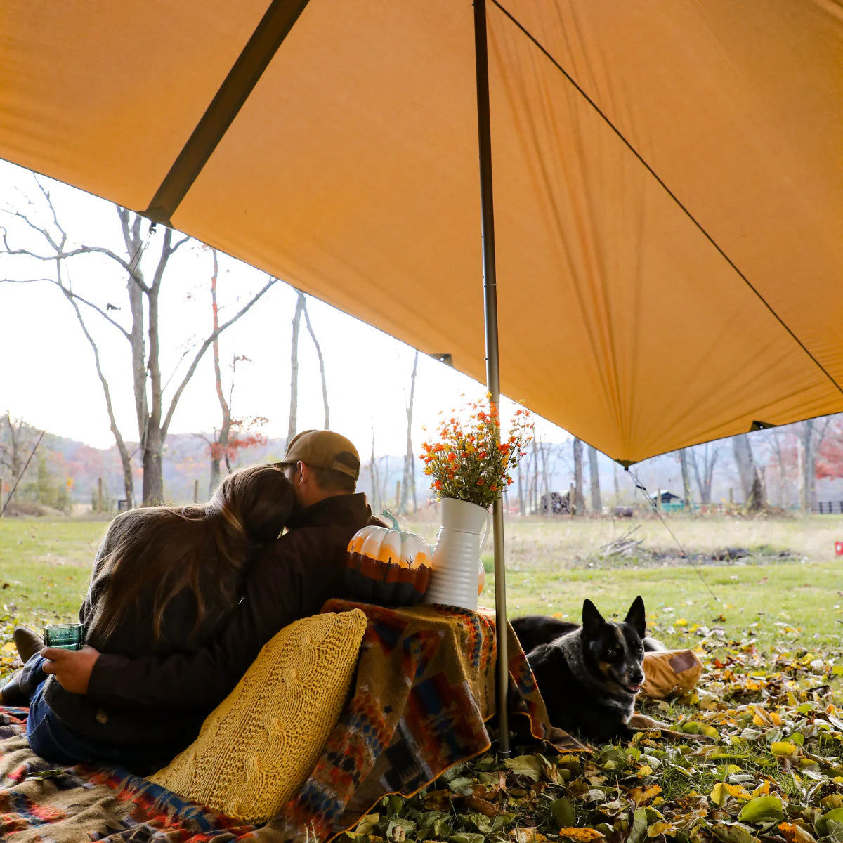 White Duck Sunshade Tarp