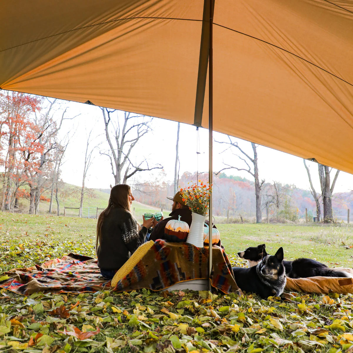 White Duck Sunshade Tarp