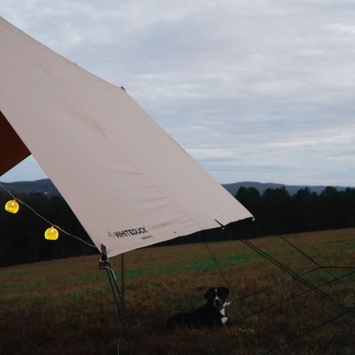 White Duck Sunshade Tarp