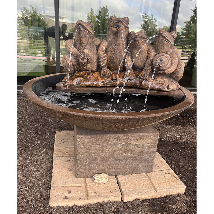 Exaco Frogs in a pond Fountain