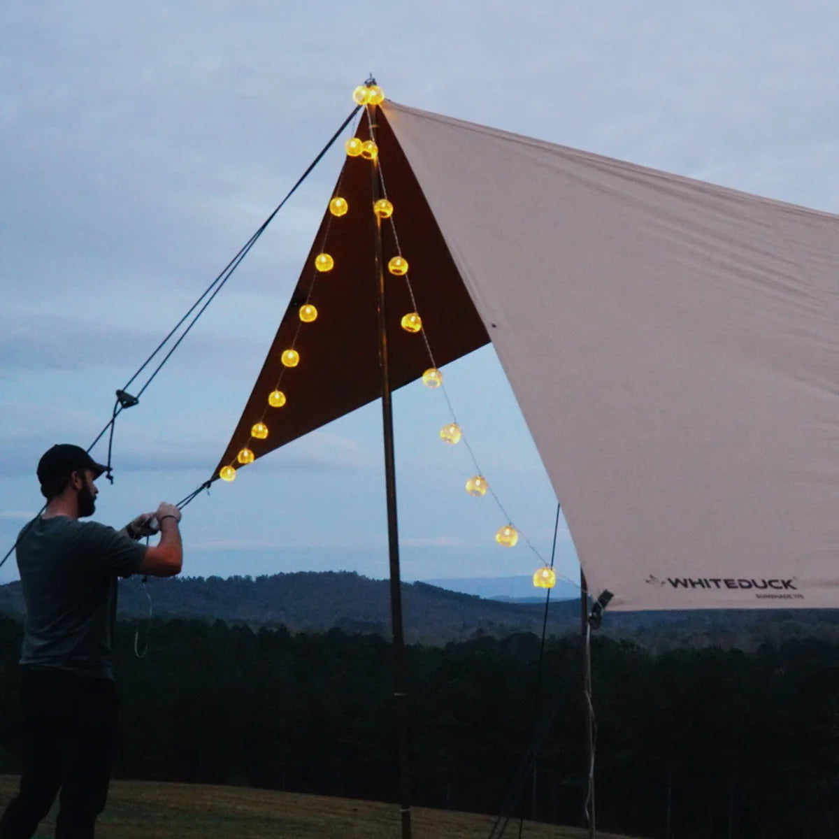 White Duck Sunshade Tarp
