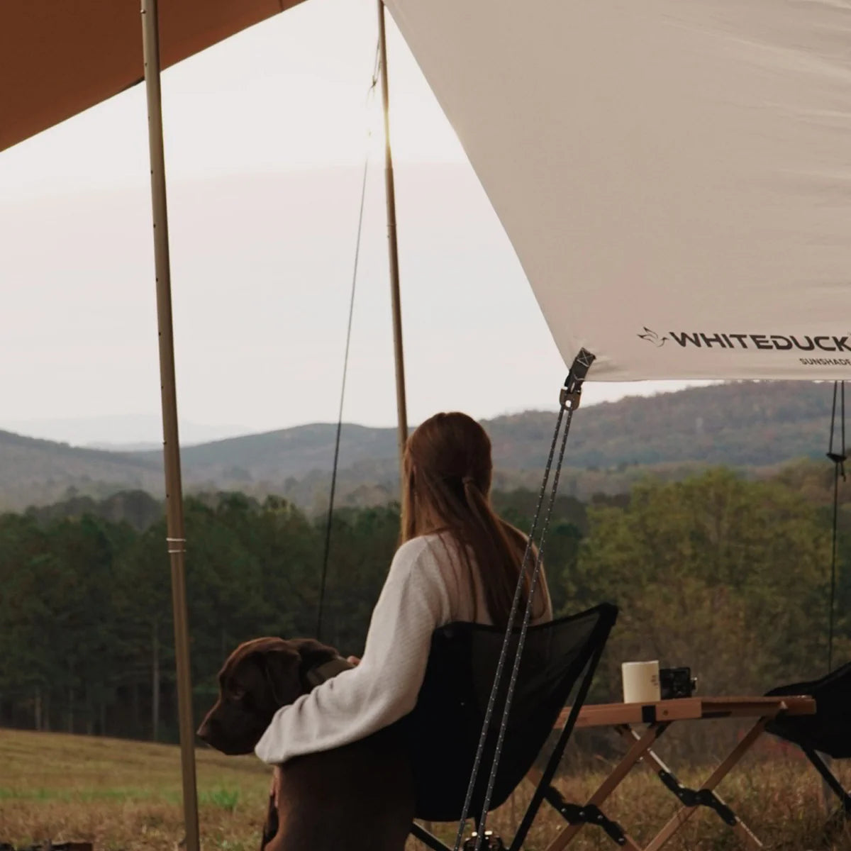 White Duck Sunshade Tarp