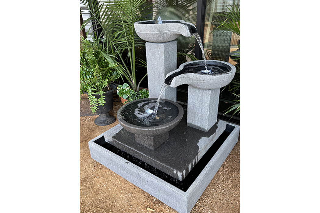 Exaco Trio Bowl Fountain