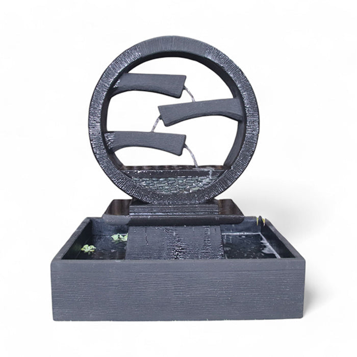 Exaco Wagon Wheel Fountain